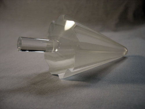 Carved glass reamer